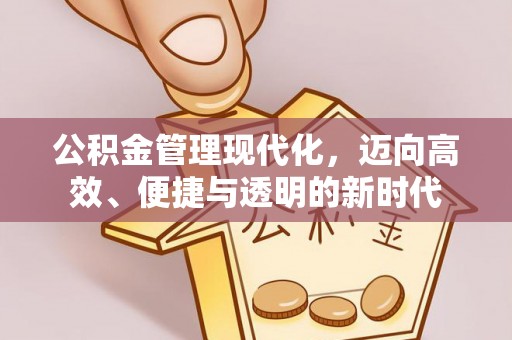 榆阳公积金管理现代化，迈向高效、便捷与透明的新时代