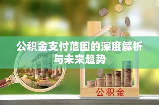 榆阳公积金支付范围的深度解析与未来趋势