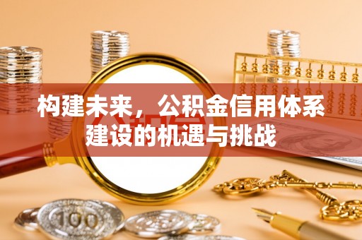 榆阳构建未来，公积金信用体系建设的机遇与挑战