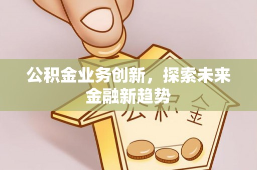 榆阳公积金业务创新，探索未来金融新趋势