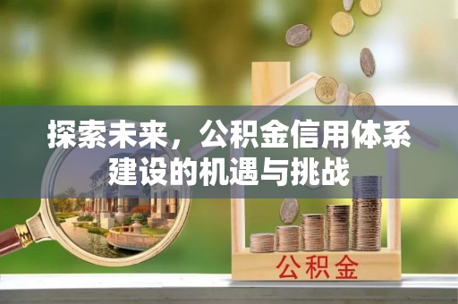 榆阳探索未来，公积金信用体系建设的机遇与挑战