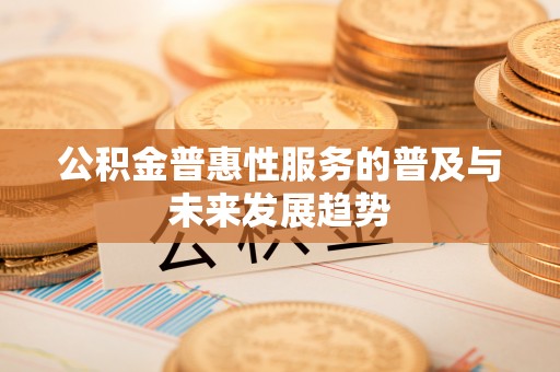 榆阳公积金普惠性服务的普及与未来发展趋势