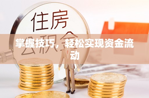 榆阳掌握技巧，轻松实现资金流动